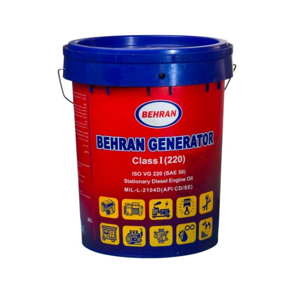روغن ژنراتور کلاس 220  بهران سطل 20 لیتری