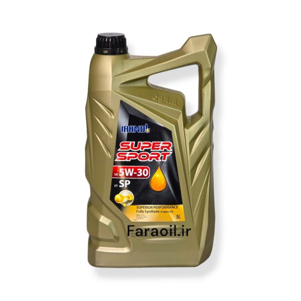 روغن موتور ایرانول سوپر اسپرت 5 لیتری 5W30 SP
