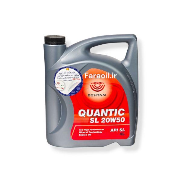 روغن موتور بهتام QUANTIC 20W50 حجم ۴ لیتر