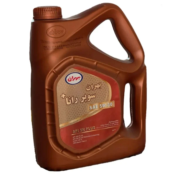 روغن موتور بهران سوپر رانا 5W30 SN حجم 4 لیتری