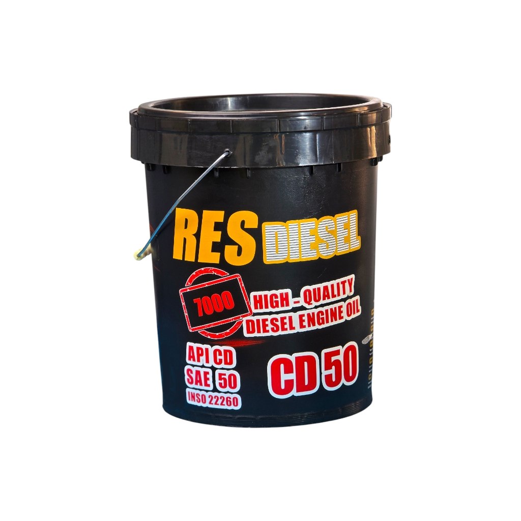 روغن موتور دیزلی رسکو W50 API CD/SE سطل 20 لیتری