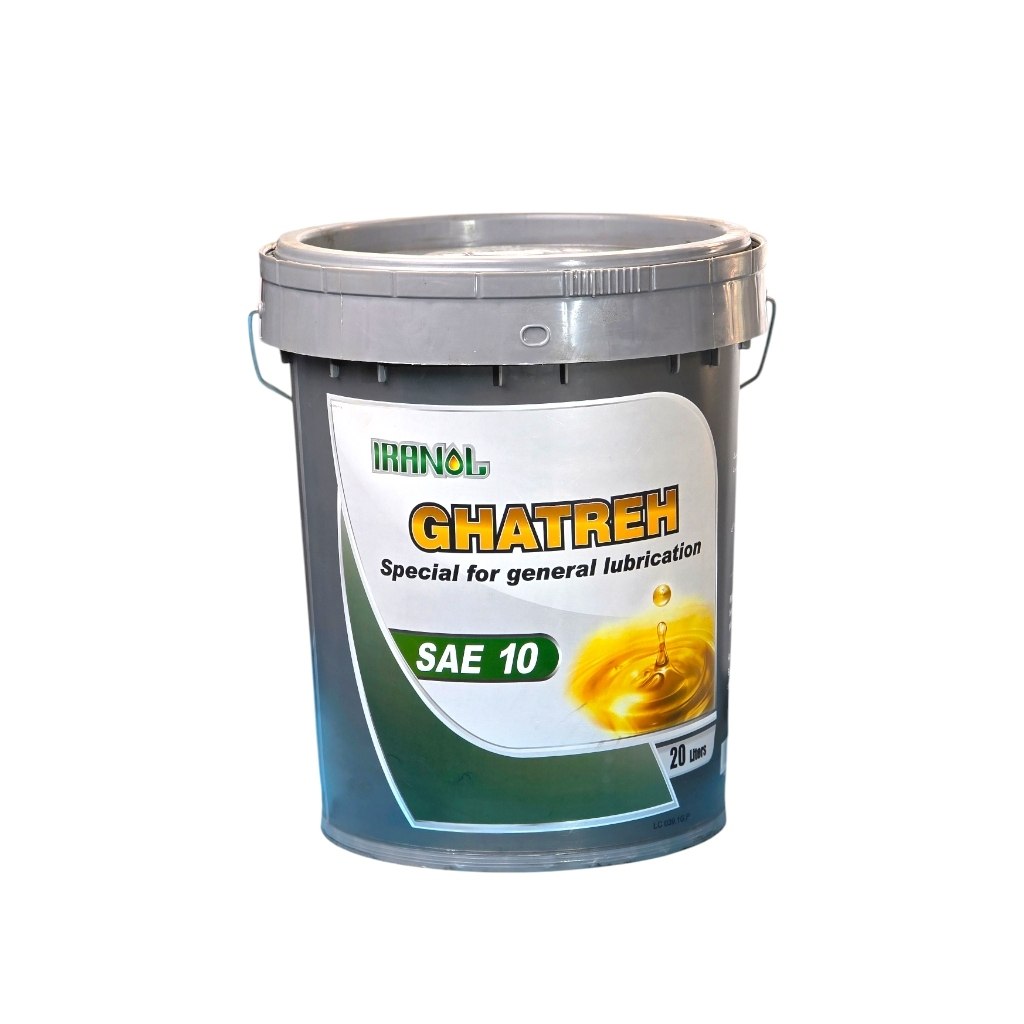 روغن هیدرولیک ایرانول 10 ده قطره 20 لیتری مناسب سیستم‌های هیدرولیک صنعتی و ماشین‌آلات